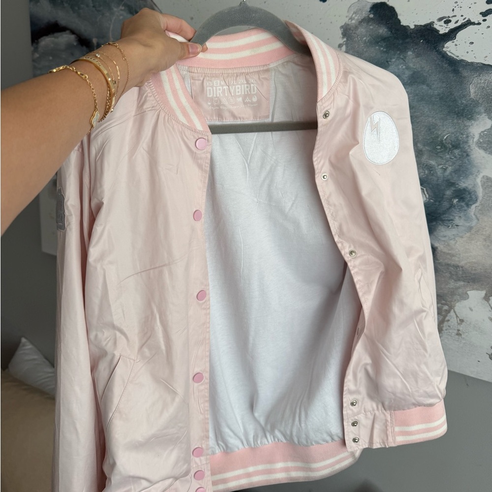 Dirtybird Pink Bomber Jacket
